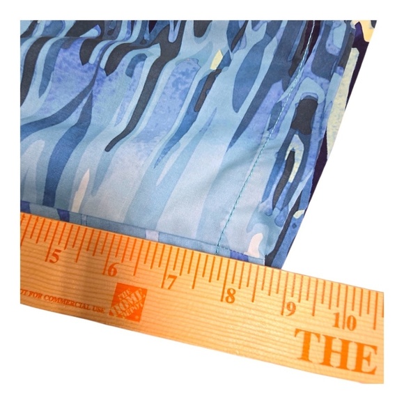 TOMMY BAHAMA- Mens XXL 9” Inseam Water Swim Zip Baja Ripple Effect-  Brief Lined - Picture 10 of 10